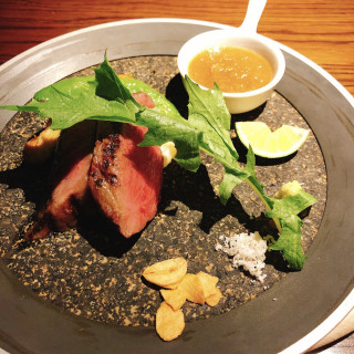 お肉料理
食べ終わりまで温かく、玉ねぎソースが美味しかった
