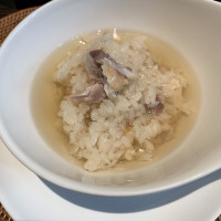 締めの鯛茶漬け