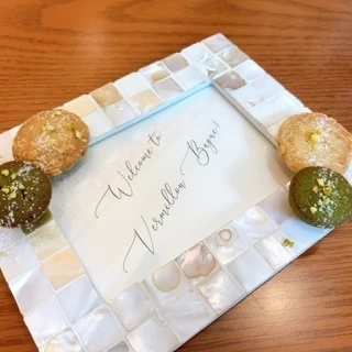 見学時に最初に出して頂いたクッキーです。