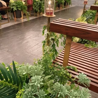 挙式会場　装花