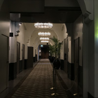 館内の廊下です。素敵な雰囲気がフォトスポットの一つです！