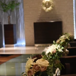 ゲストの皆さんが入ってくる時はこんな雰囲気です