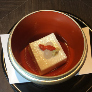 胡麻豆腐が美味しかった