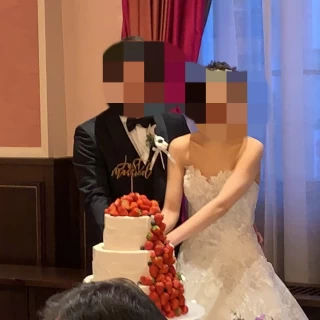 ケーキ入刀