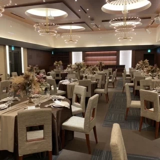 披露宴会場です。