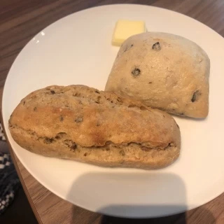 パンが両方ともおいしくて感動