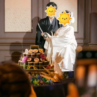 ケーキ入刀