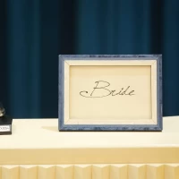 受付に置くGroom、Brideは会場で貸し出しがあります
