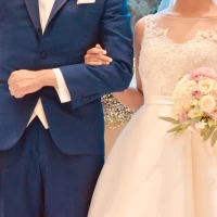 新郎新婦洋装コーディネート
