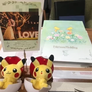 見学から戻るとメッセージカードが置いてありました