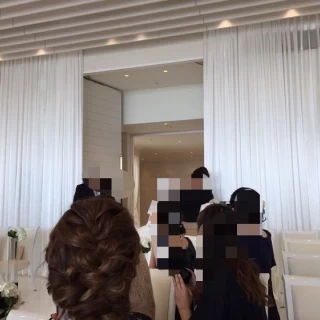 新婦入場です