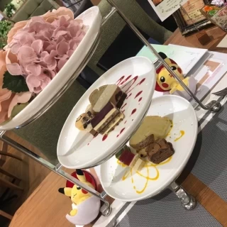 試食のケーキです