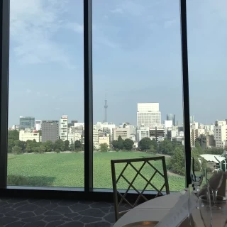 挙式会場と同じ風景らしい