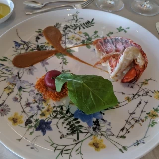 魚介ソースの香りがいいです。