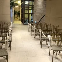 新郎新婦側から見たチャペルです。