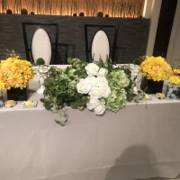 メインテーブル装花