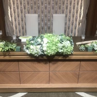メインテーブル装花