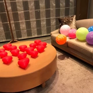 二次会の会場入り口です