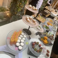 ガーデンでのスイーツビュッフェです。