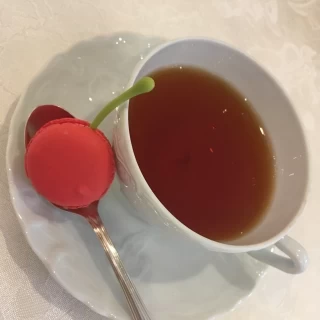 マカロンがとても美味しかったです。