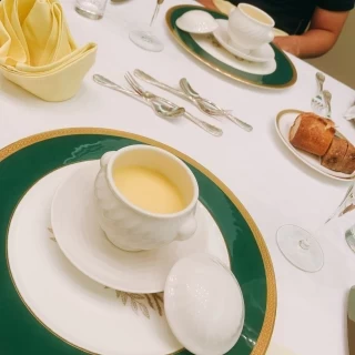濃厚なスープです。