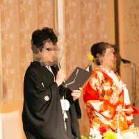披露宴の最初の挨拶です。