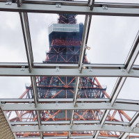 東京タワーを見上げながらの挙式