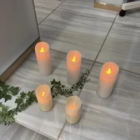 チャペルのキャンドルはリモコン式フェイク