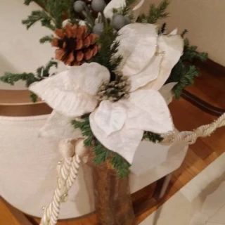 12月はポインセチアになるらしいです