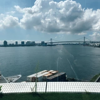 テラスからの景色