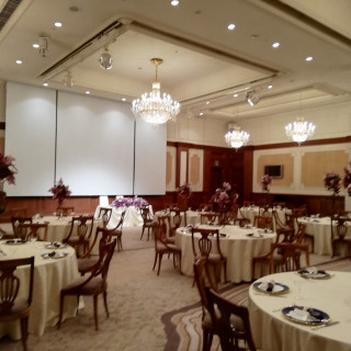 クラシックな雰囲気の会場