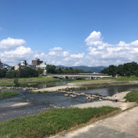 川床からの景色