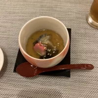 茶碗蒸しは優しい味でとても美味しかった