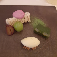 モンブランと抹茶