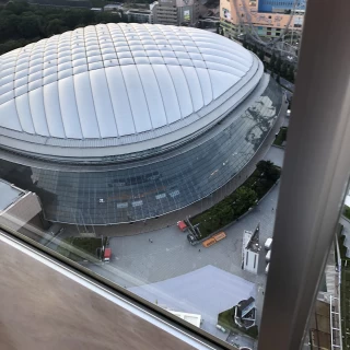 眼下には東京ドーム！
