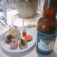おつまみビュッフェと鎌倉ビール