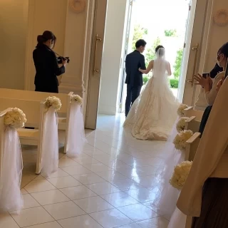 チャペル出口