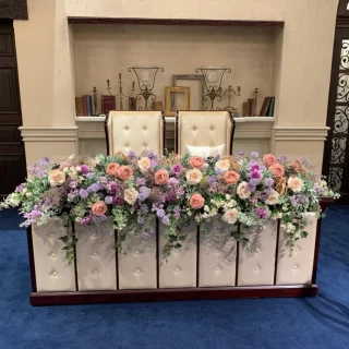 新郎新婦席