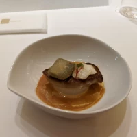 フォアグラとゆり根・生麩かつ味噌田楽