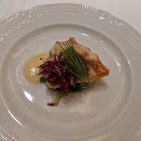 秋の魚料理（特別に変えてくれました）