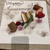 デザートがとっても可愛くて美味しかったです。