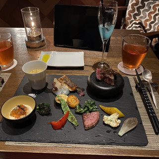 オーソドックスなコースの試食です。