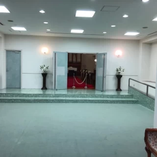 チャペルの前の広場です。