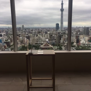 スカイツリーや浅草が一望できます