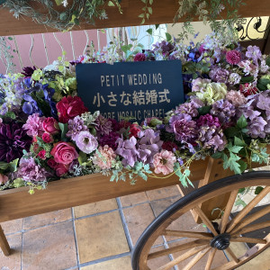 思い出になりそうな演出です。|568895さんの小さな結婚式 神戸モザイク店の写真(1088691)