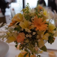 個室の装花