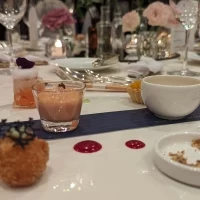 彩りがあって見た目は華やかでした