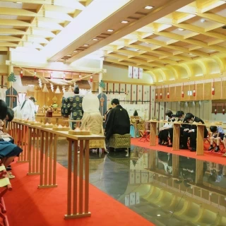 神殿会場