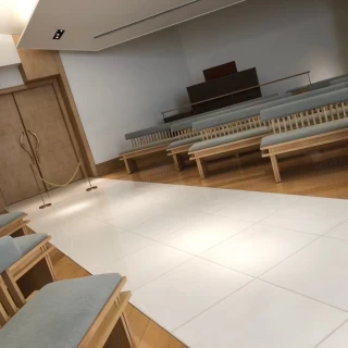 最前列からの景色です。