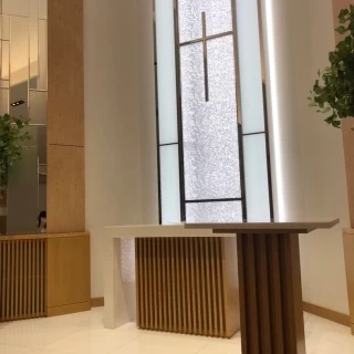 壇上の景色です。